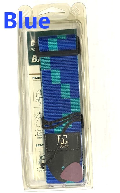 BG France Guitar Deluxe Mixed Color Strap - G3