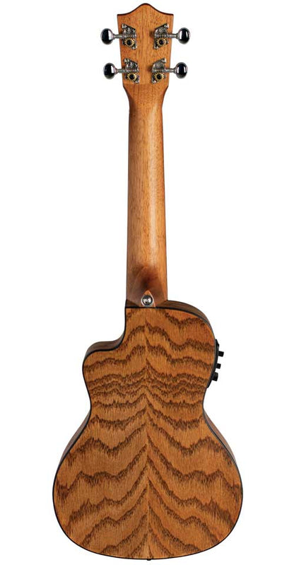 Lanikai Oak Series Acoustic/Electric Concert Cutaway Ukulele OA-CEC