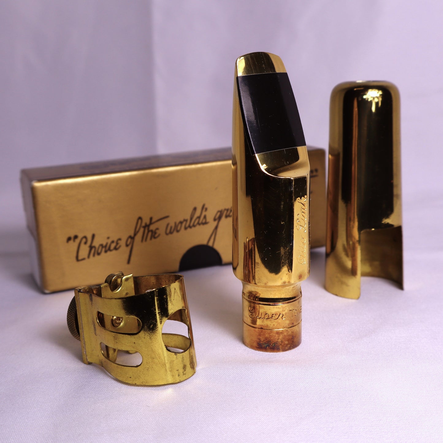 Otto Link Gold Plated Alto Sax Mouthpiece 6 B-STOCK