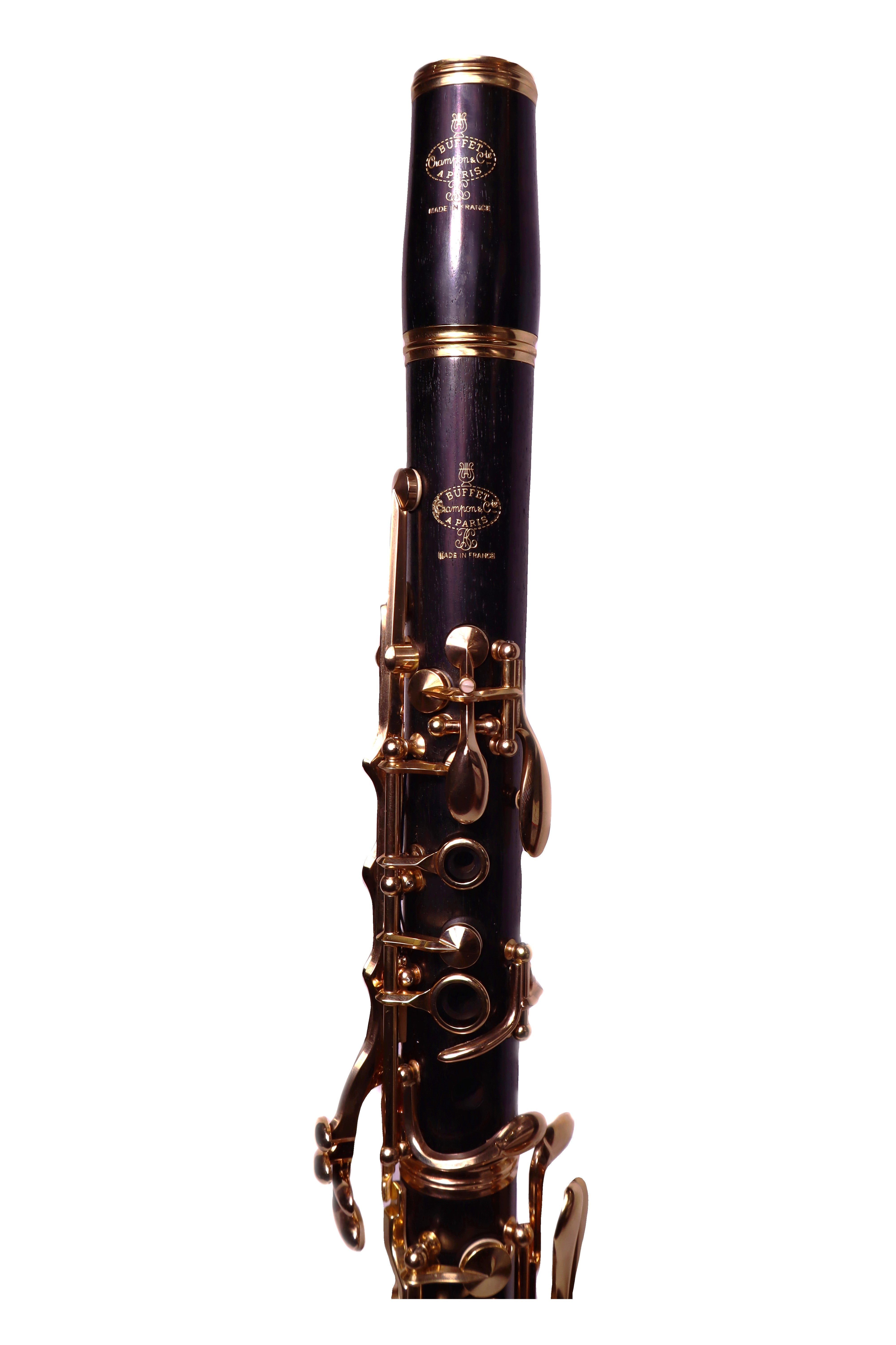【名器】Buffet Crampon R13 金メッキ Buffet Crampon R13 Professional Bb Clarinet with Rose Gold Keys RARE!