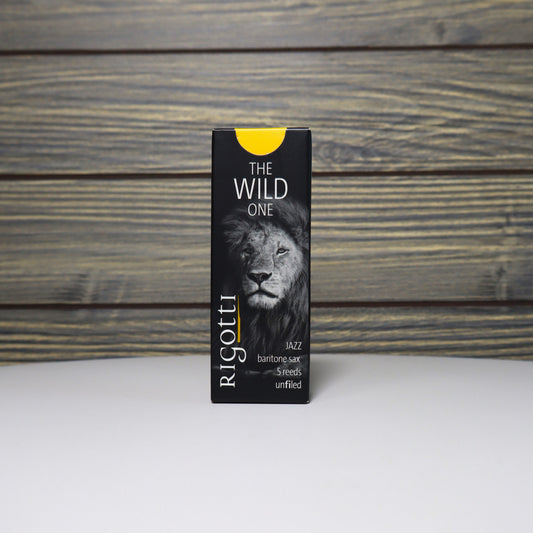 Rigotti The Wild One Baritone Sax Unfiled Reeds 5-Pack, 2.5