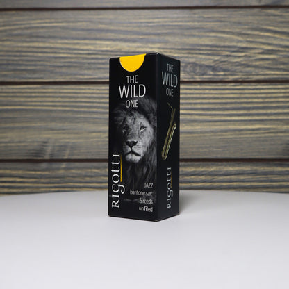 Rigotti The Wild One Baritone Sax Unfiled Reeds 5-Pack, 3.5