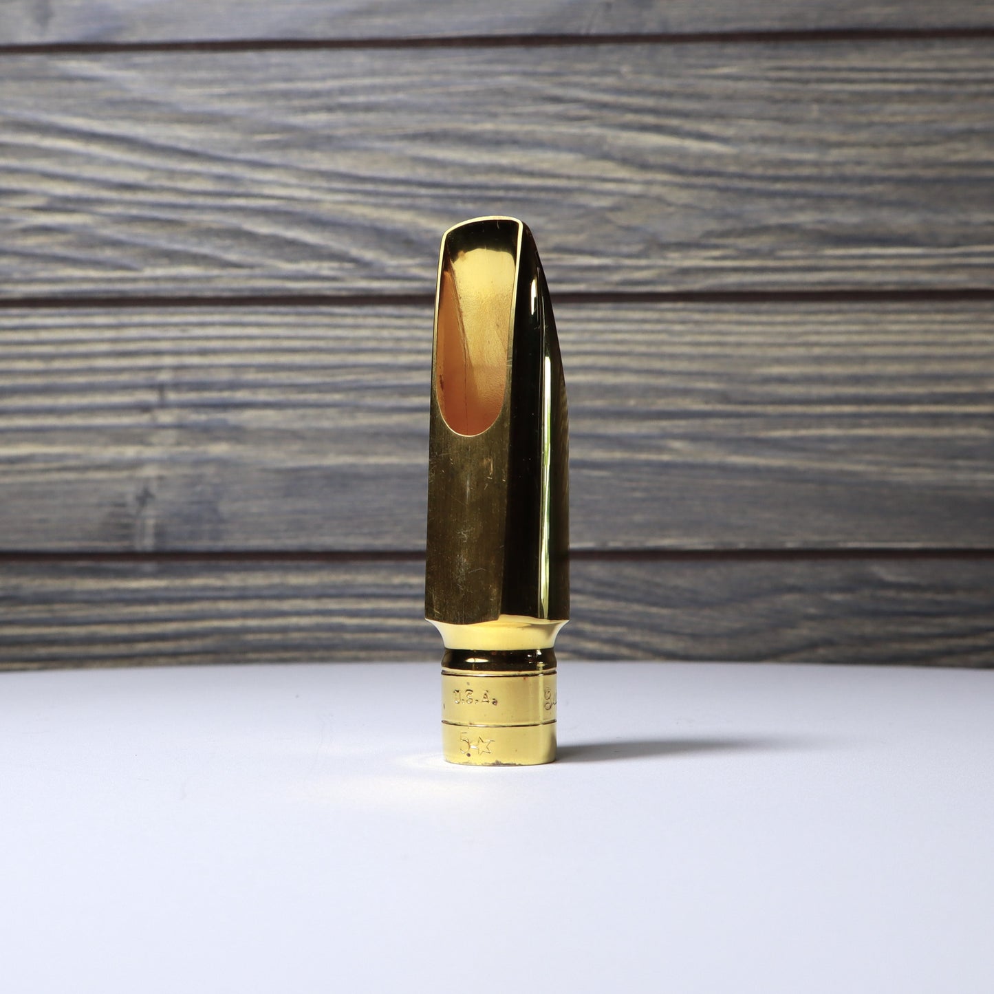 Otto Link Gold Plated Alto Sax Mouthpiece 5* - B-STOCK