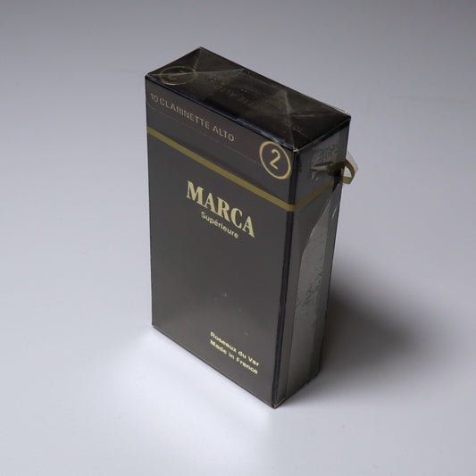 Marca Supérieure Alto Clarinet Reeds Strength 2.0 - 10 Per Box OLD STOCK
