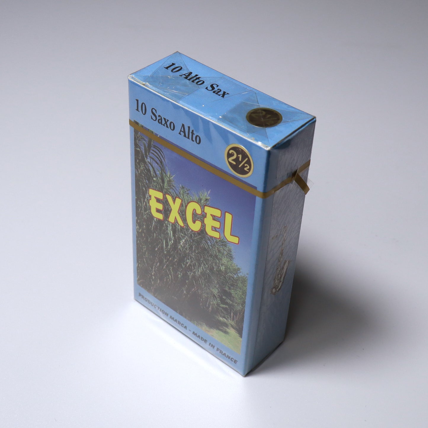 Marca Excel Alto Sax Reeds Strength 2.5 - 10 Per Box OLD STOCK