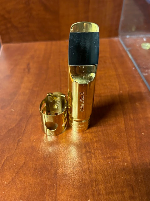 Otto Link Gold Plated Tenor Sax Mouthpiece