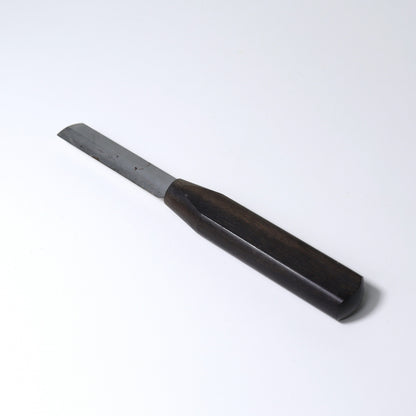 Pisoni Beveled Concave Wood Handle Reed Knife -  B-STOCK