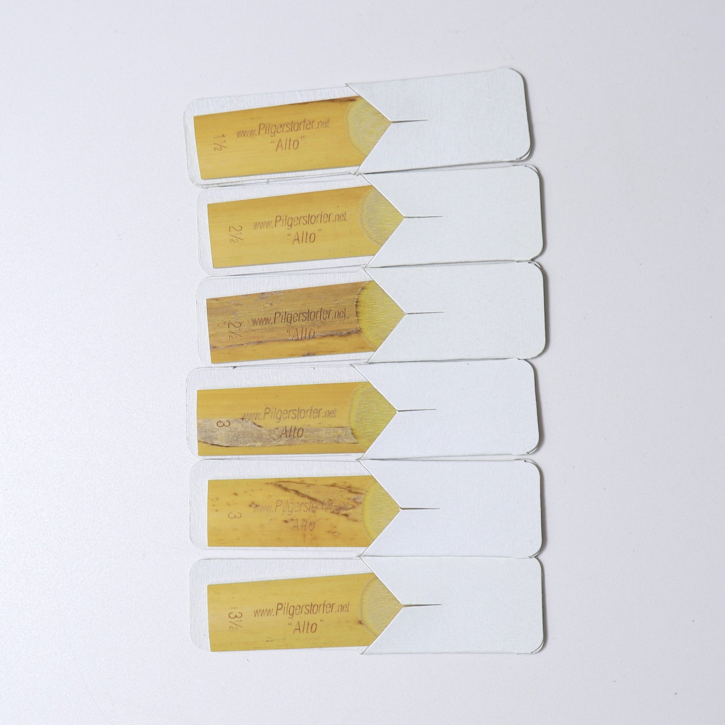 Pilgerstorfer Alto Saxophone 6 Reeds Variety Pack