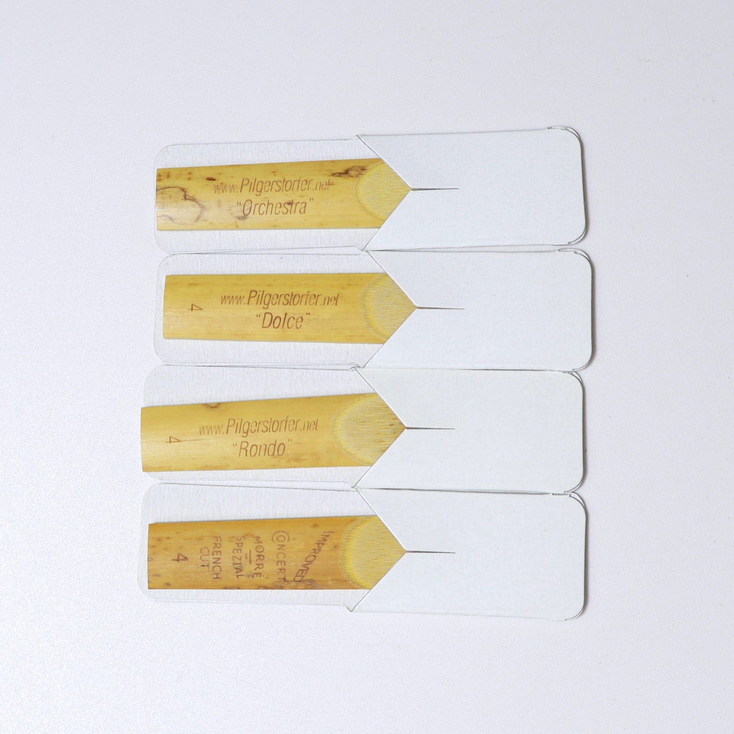 Pilgerstorfer Bb Clarinet "Hard" Sample Pack Reeds