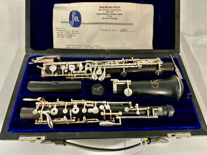 Fox Model 300 professional Oboe from 1991