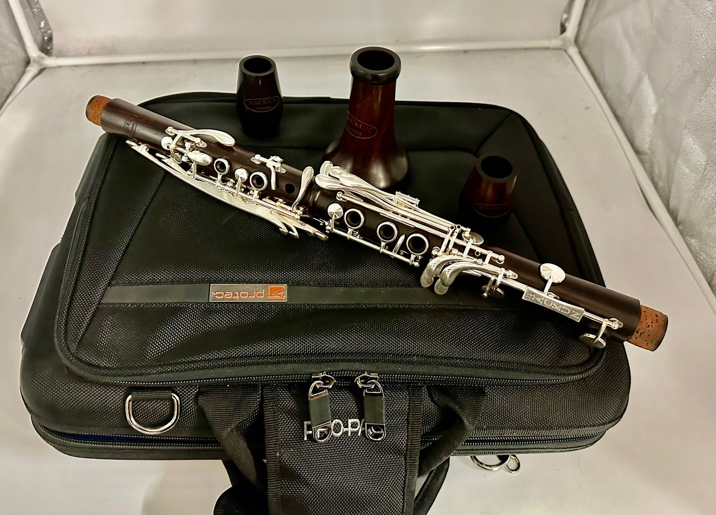 Original Backun BK1 Model Bb Clarinet with Silver Keys