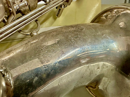 Used Selmer Paris Tenor Saxophone Series II Silver Plated Finish