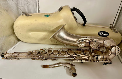 Used Selmer Paris Tenor Saxophone Series II Silver Plated Finish