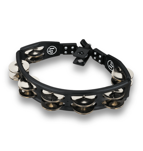 Latin Percussion CYCLOPS® MOUNTABLE TAMBOURINE -Black - STEEL- LP160