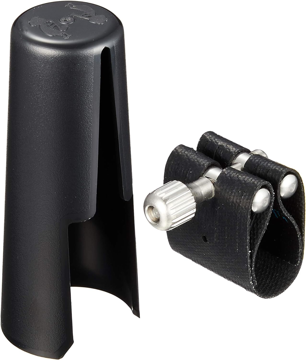 Rovner Dark Soprano Sax Ligature & Cap for Metal Mouthpieces