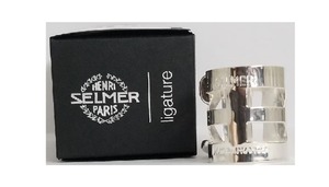 Selmer Paris Silver Plated Alto Saxophone Ligature - M402LIG