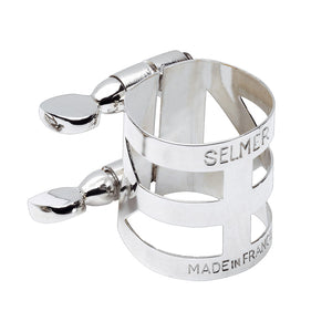 Selmer Paris Tenor Sax Silver Plated Ligature for Metal Mouthpieces - M404LIG