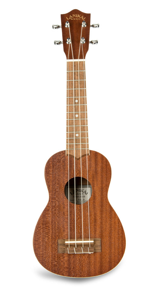 Lanikai Mahogany Series Soprano Ukulele with Gigbag MA-S