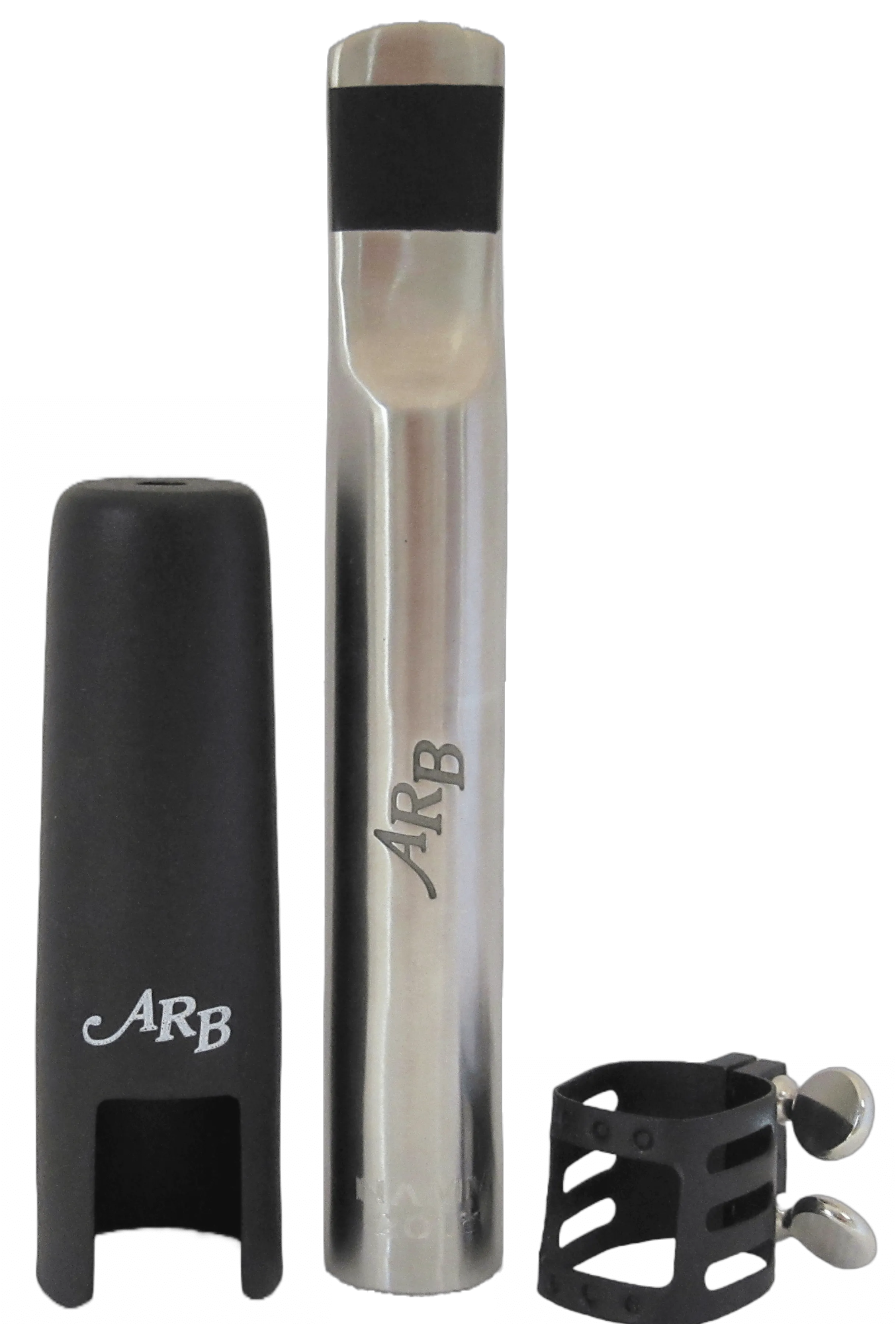 ARB Baritone Sax Metal Mouthpiece W/ Ligature & Cap - A83