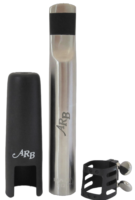 ARB Baritone Sax Metal Mouthpiece W/ Ligature & Cap - A83