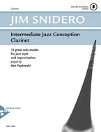 Intermediate Jazz Conception: Clarinet By Jim Snidero