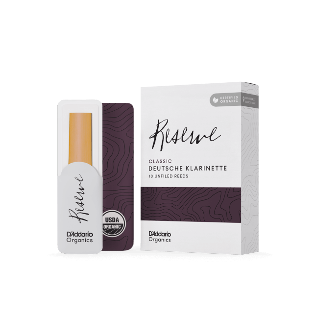 D'Addario Organic Reserve Classic Deutsche Klarinette Reeds