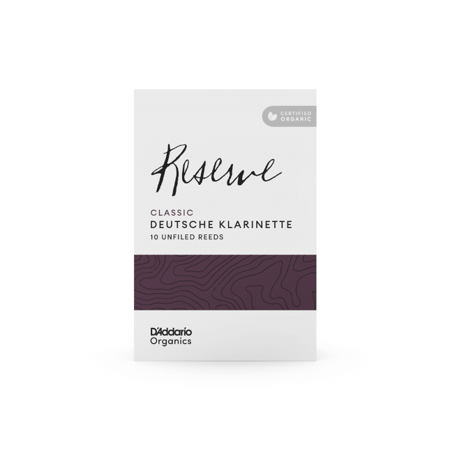 D'Addario Organic Reserve Classic Deutsche Klarinette Reeds