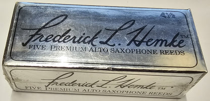 Frederick L. Hemke Alto Saxophone Reeds Filed - 5 Per Box