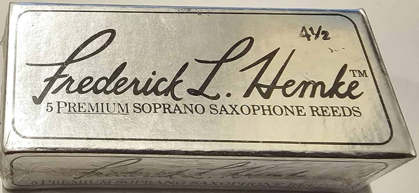 Frederick L. Hemke Soprano Saxophone Reeds Filed - 5 Per Box