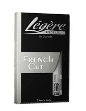 Load image into Gallery viewer, Legere French Cut Bb Clarinet Reeds - 1 Synthetic Reed
