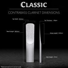 Load image into Gallery viewer, Legere Classic Contrabass Clarinet Reeds - 1 Synthetic Reed