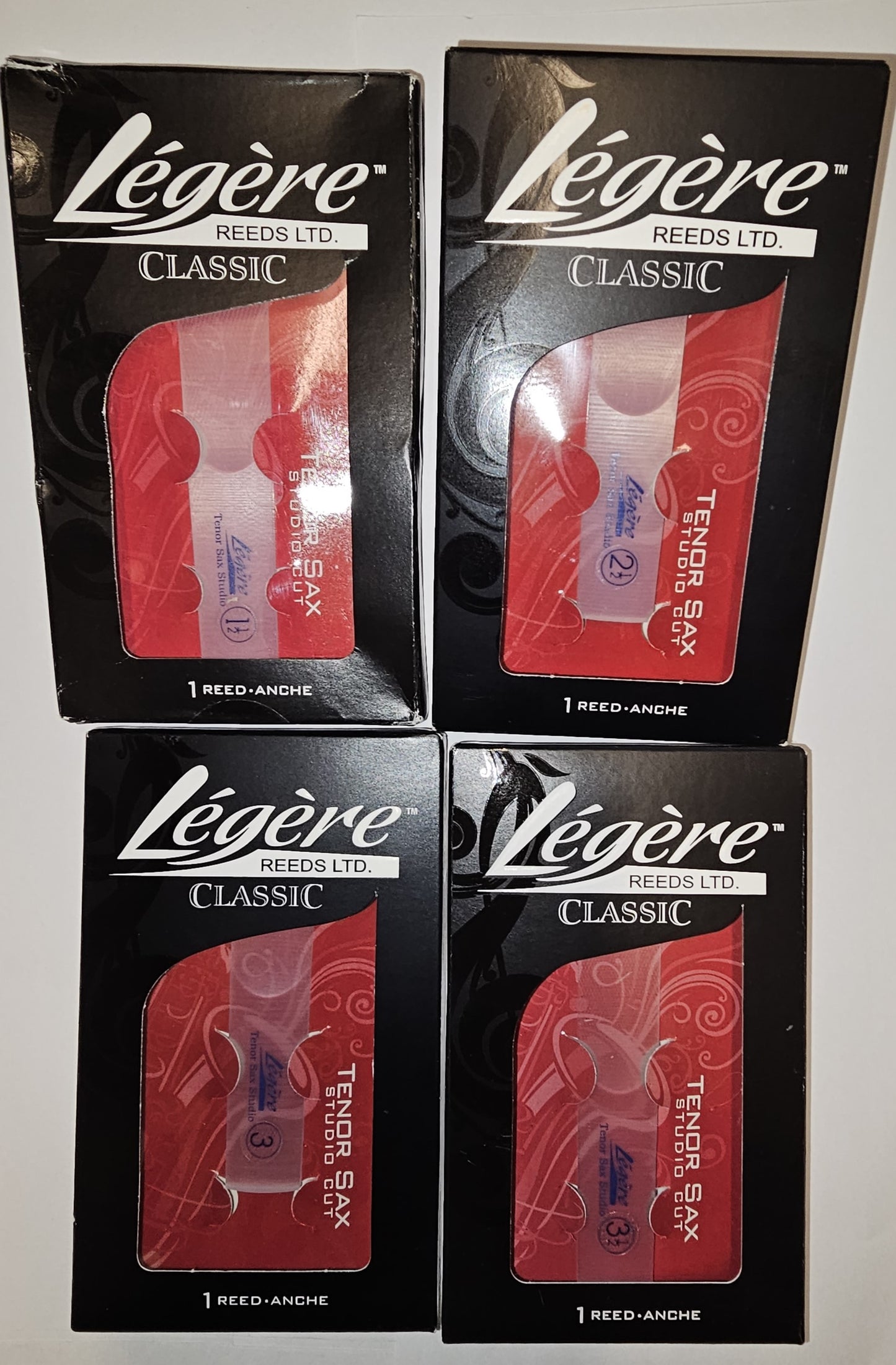 Legere Studio Cut Tenor Saxophone Reeds - Original Packaging