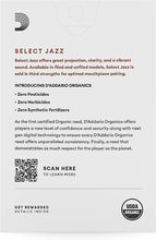 Load image into Gallery viewer, D&#39;Addario Organic Select Jazz Unfiled Alto Saxophone Reeds - 10 Per Box