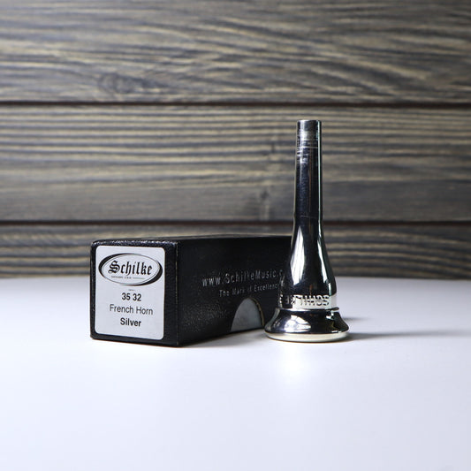 Schilke Silver Plated French Horn Mouthpiece 32 B-STOCK