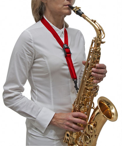 BG France Red Standard Saxophone Strap S39SH - B-STOCK