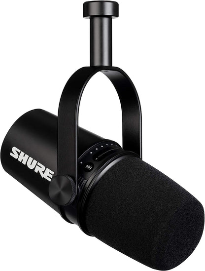 SHURE MV7 Podcast Microphone - Black