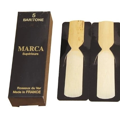 Marca Supérieure Baritone Sax Reeds Strength 2.5 - 5 Per Box OLD STOCK