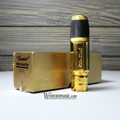 Otto Link Gold Plated Alto Sax Mouthpiece 8 B-STOCK