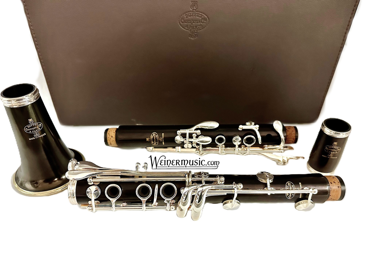 Buffet Crampon R13 A Clarinet Classic Logo with Silver Keys