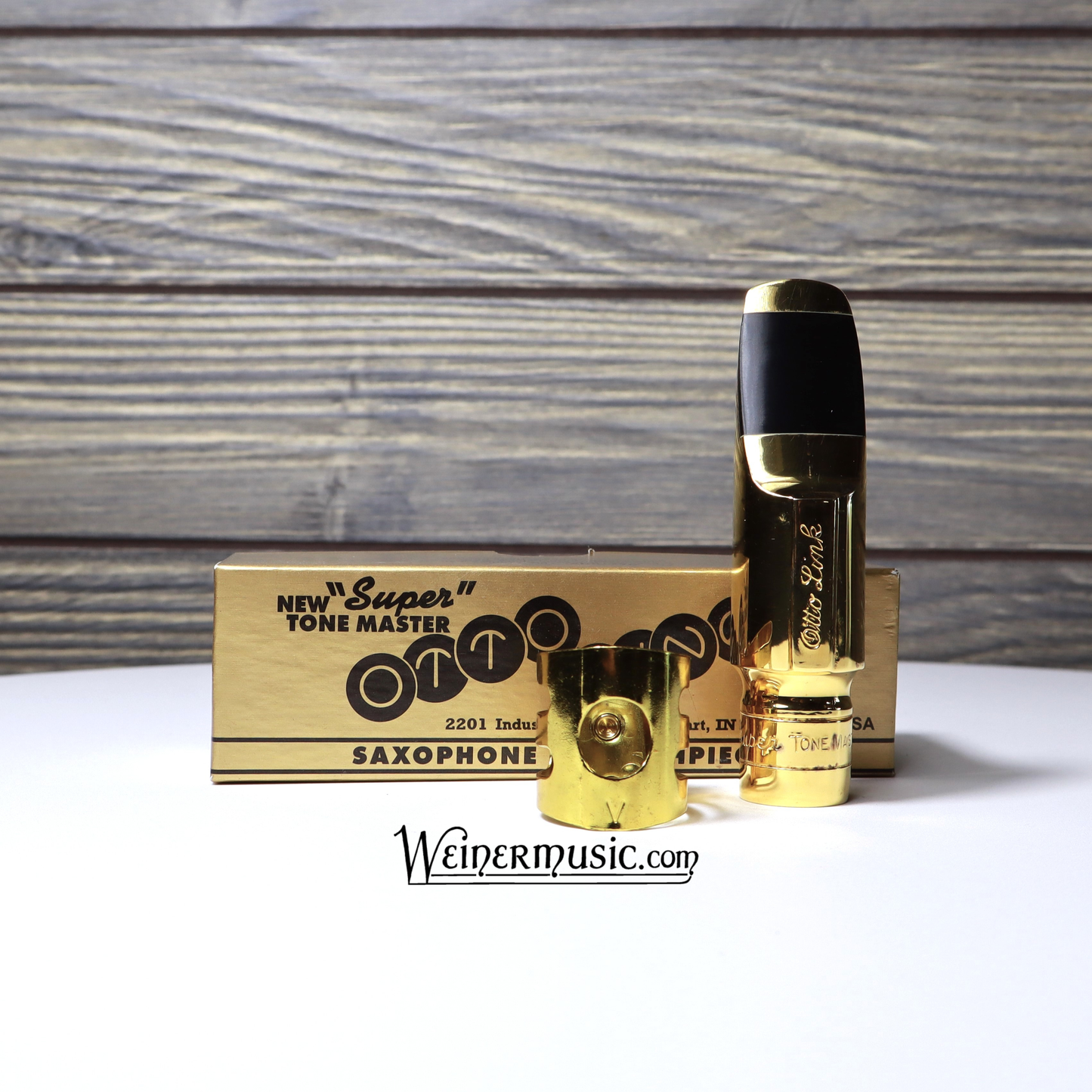 Otto Link Gold Plated Alto Sax Mouthpiece 5* - B-STOCK