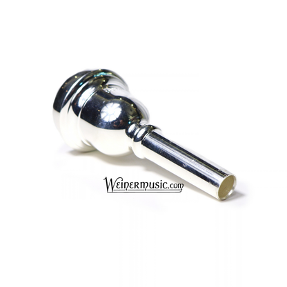 Schilke Silver Plated Standard Small Shank Trombone/Euphonium Mouthpiece 52 - B-STOCK