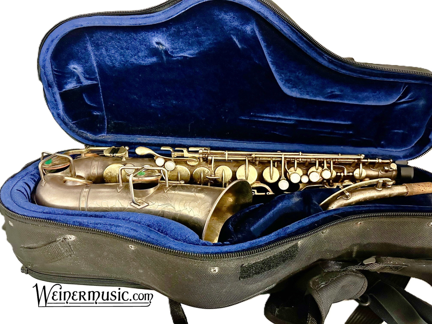 Used Buescher "True-Tone" Alto Saxophone Gold Plated