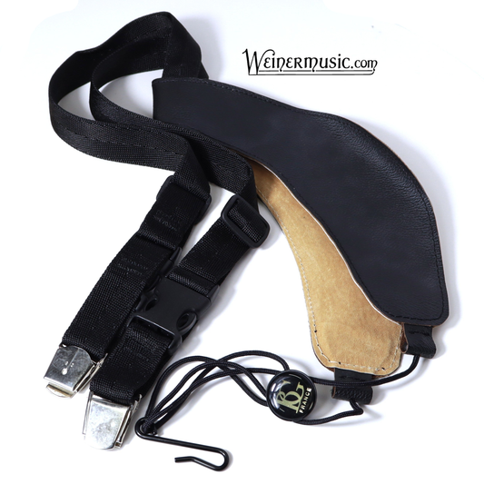 BG France Leather Yoke Strap Harness - DISCONTINUED MODEL