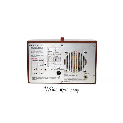 Franz Crystal Metronome Solid Mahogany - EM-800