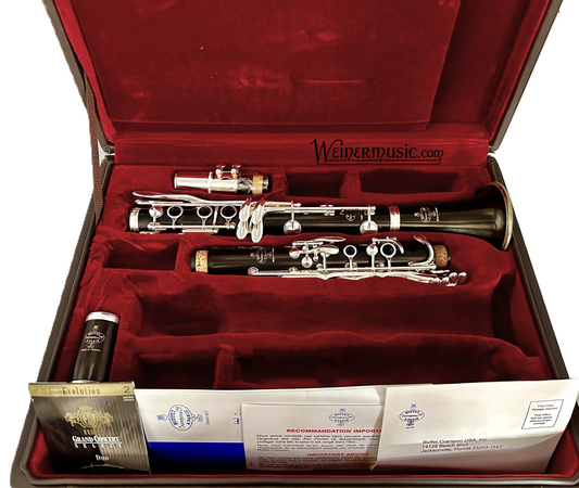 Buffet Crampon R13 A Clarinet Classic Logo with Silver Keys
