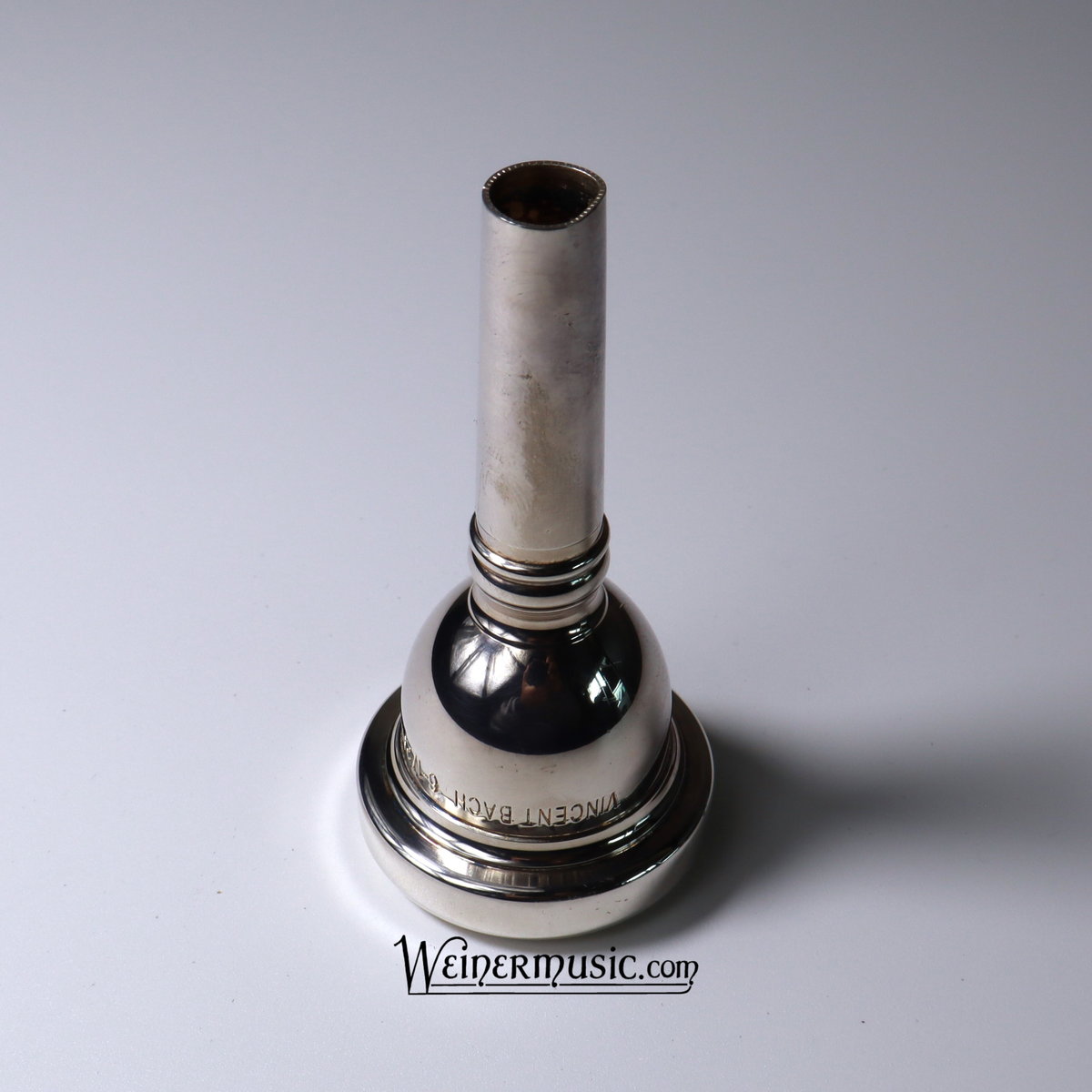 Bach Silver Plated Trombone Mouthpiece 6 1/2AL B-STOCK