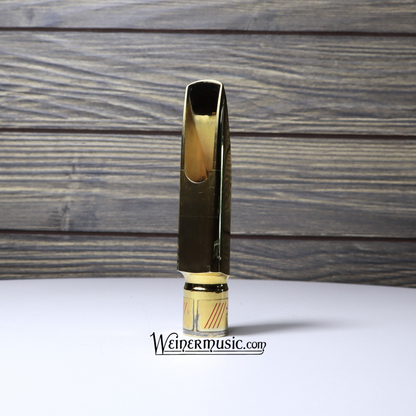Rousseau Metal Tenor Sax Gold Plated 7 Mouthpiece B-STOCK