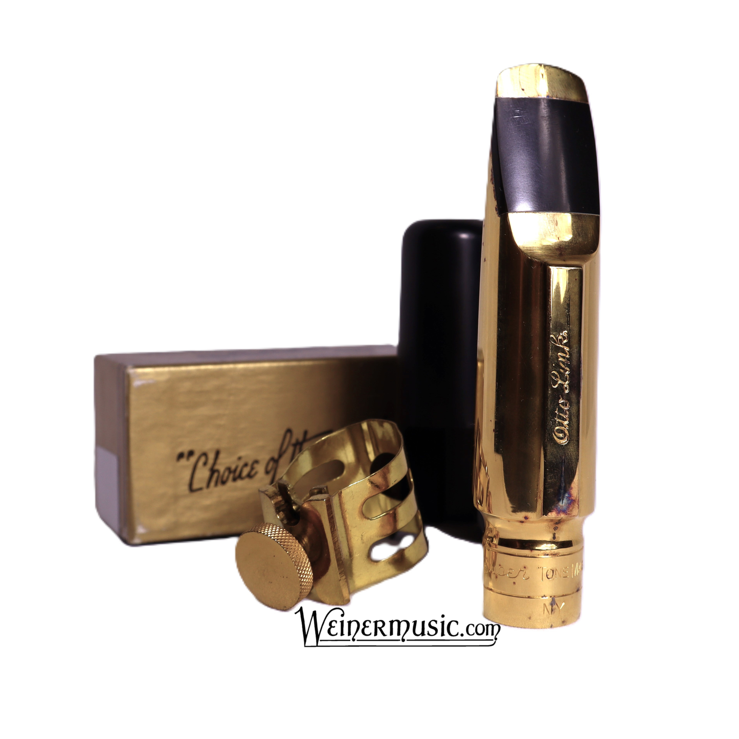 Otto Link New York Gold Plated Tenor Sax Mouthpiece 7* B-STOCK