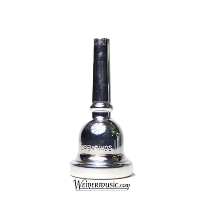 Schilke Silver Plated Standard Small Shank Trombone/Euphonium Mouthpiece 52 - B-STOCK