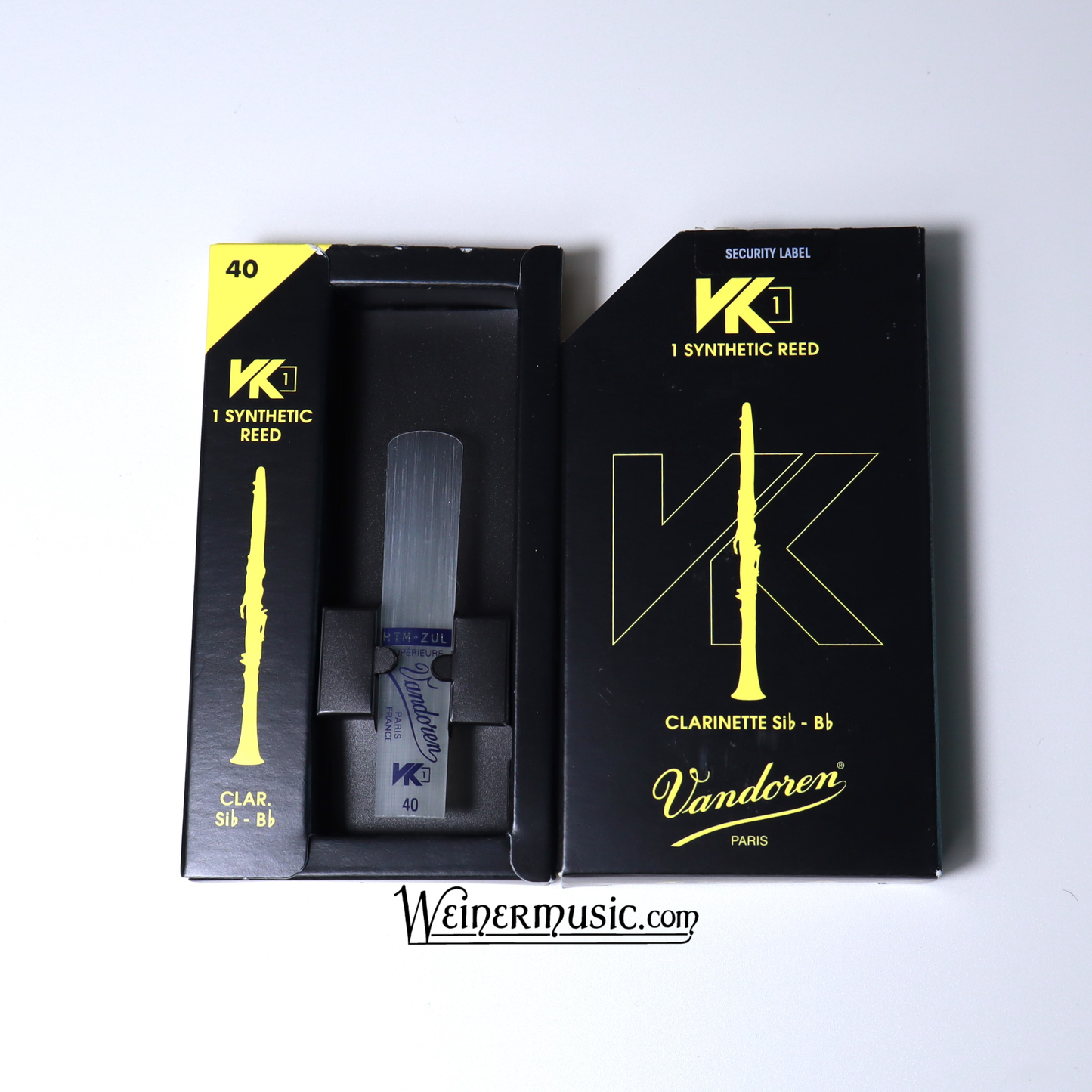 Vandoren VK1 Synthetic Bb Clarinet Reed 3.0 SOFT (VK40) B-STOCK